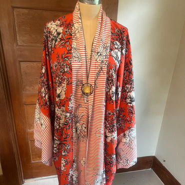 Scarlet Garden Caftan