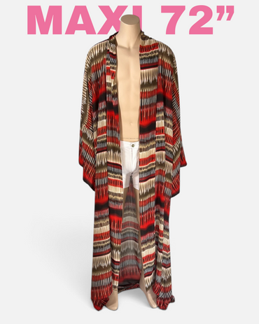 Flame Feather Caftan