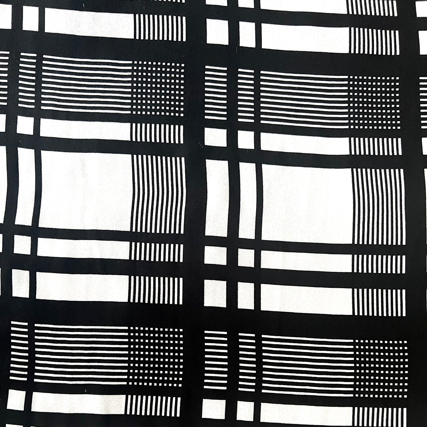 Midnight Grid Caftan