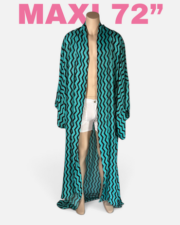 Retro Ripple Caftan
