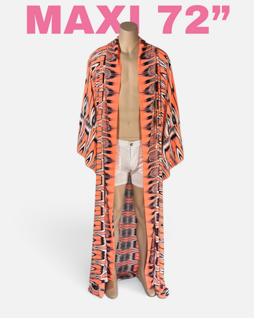 Static Ember Caftan