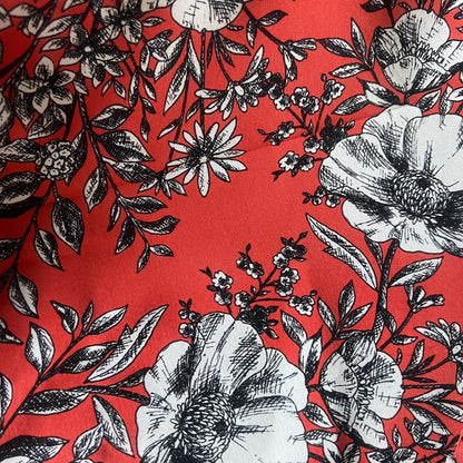 Scarlet Garden Caftan