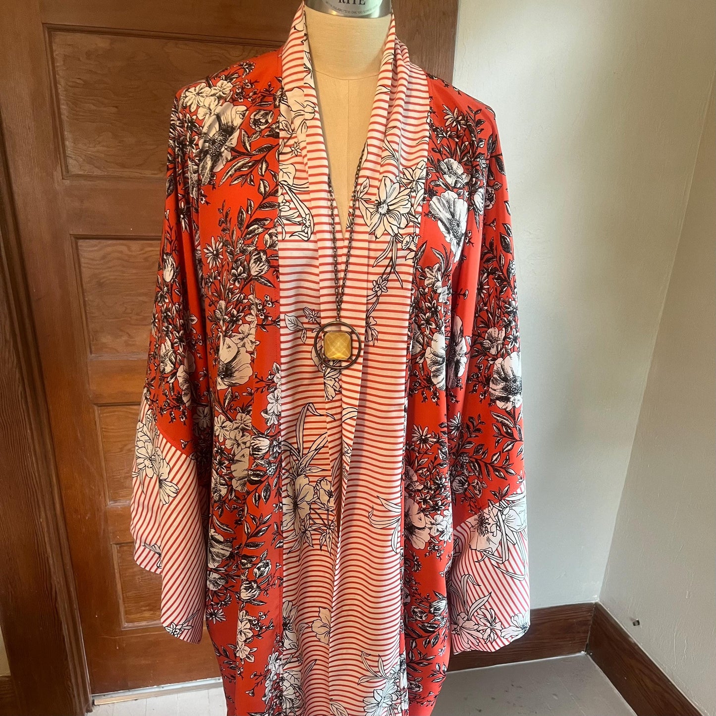 Scarlet Garden Caftan