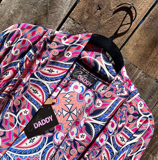 Riviera Paisley Caftan