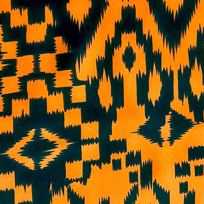 Aztec Orange Caftan