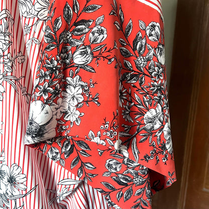 Scarlet Garden Noir Caftan