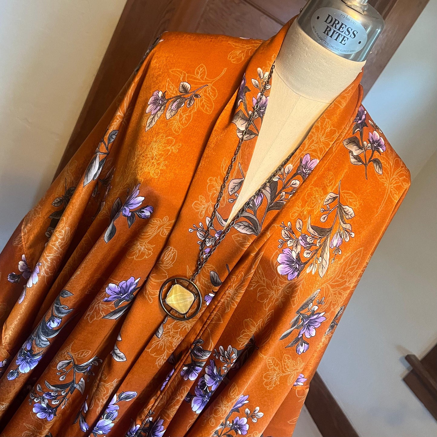 Tangerine Twilight Caftan