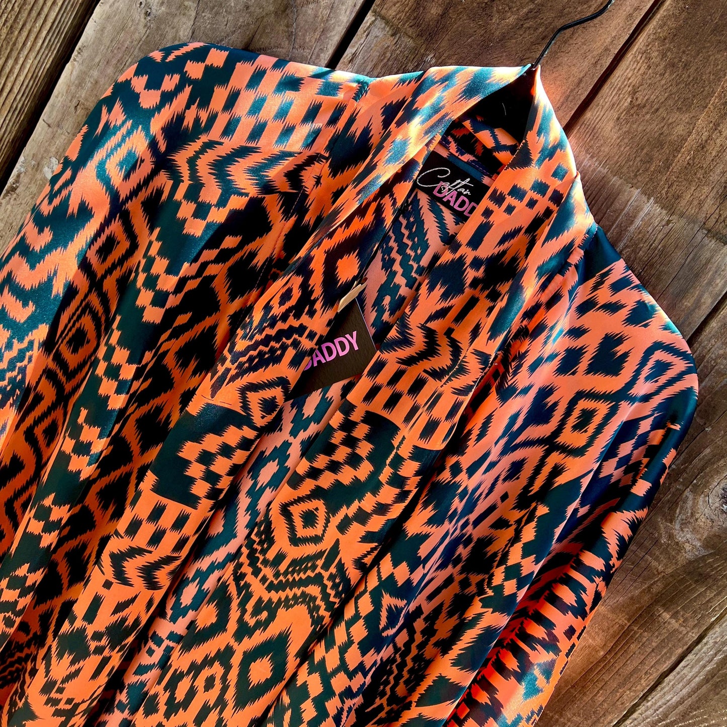 Aztec Orange Caftan