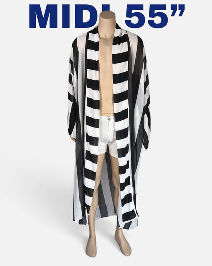 Black and White World Caftan