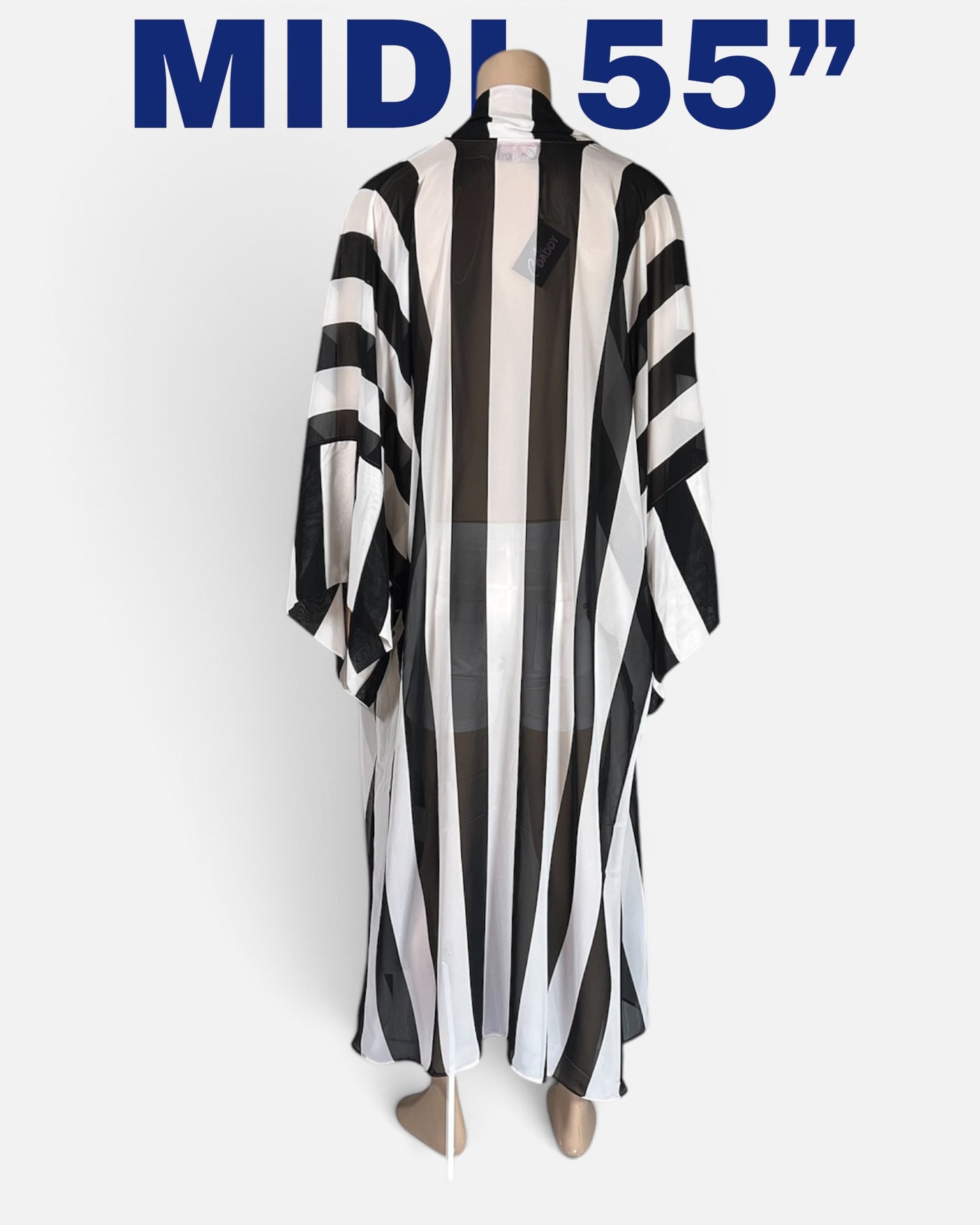 Black and White World Caftan