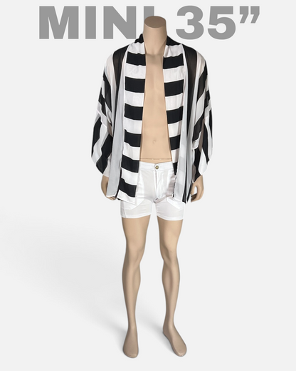 Black and White World Caftan