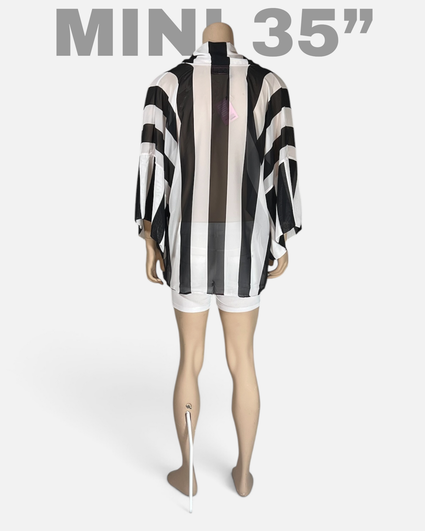 Black and White World Caftan