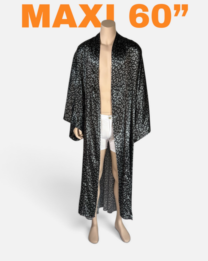 Charcoal Bengal Caftan