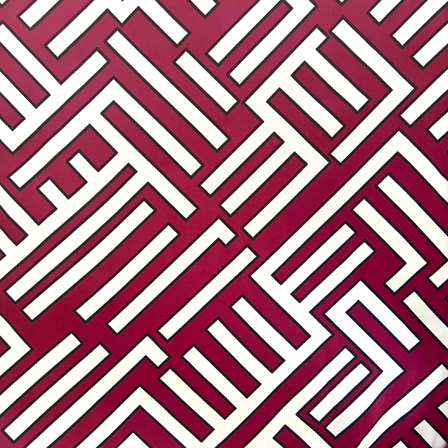 Crimson Labyrinth Caftan