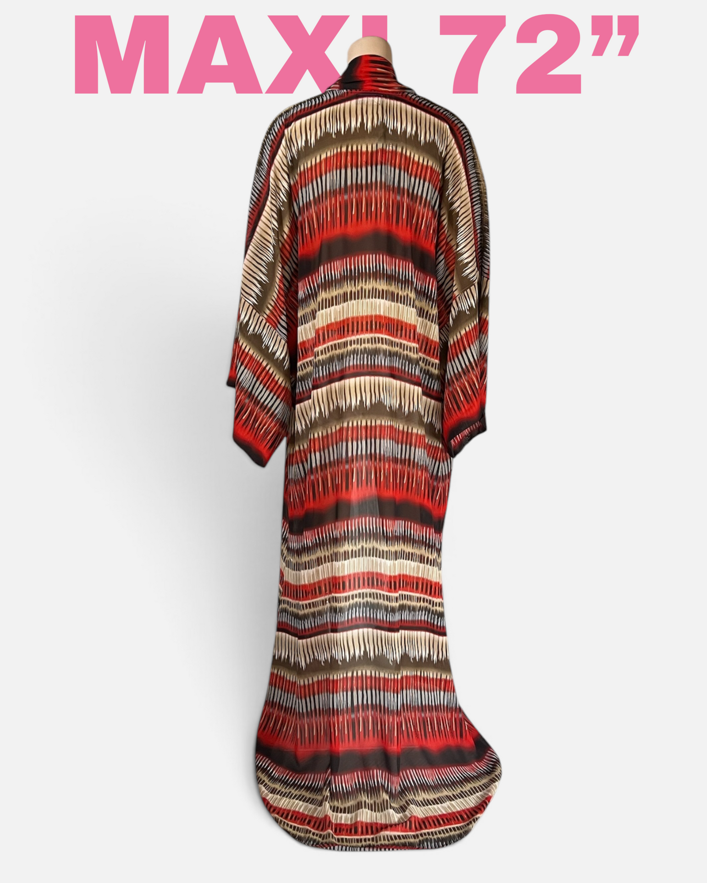 Flame Feather Caftan