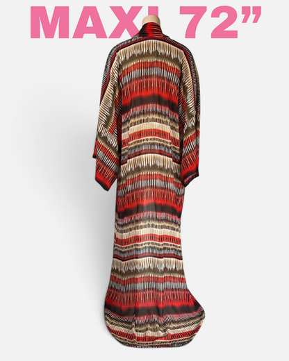 Flame Feather Caftan
