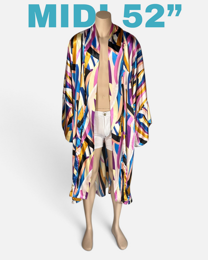 Lido Lattice Evening Caftan