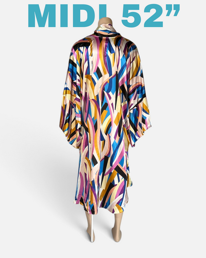 Lido Lattice Evening Caftan
