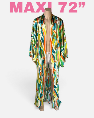 Lido Lattice Morning Caftan