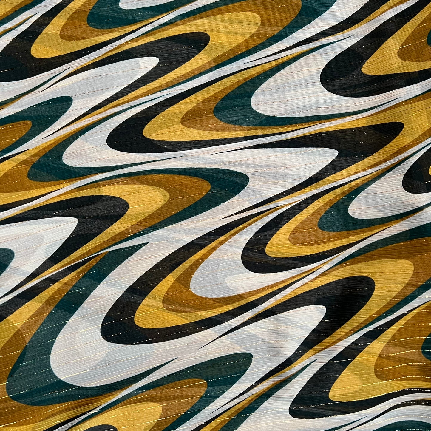 Mid-Century Lava Flow Caftan