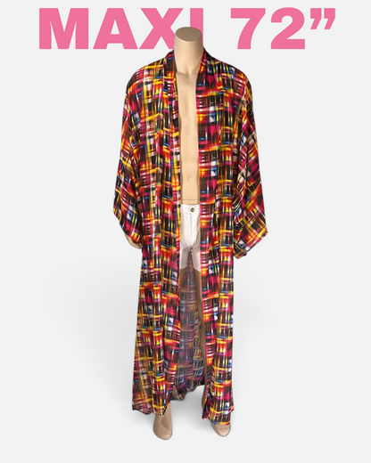 Neon Wreckage Caftan