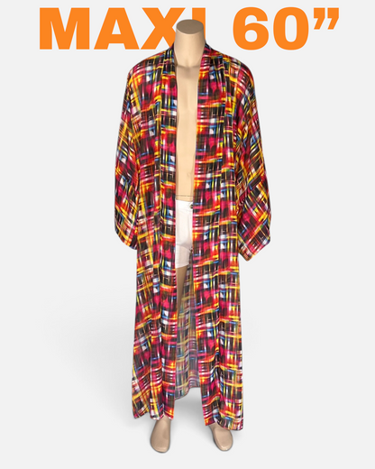 Neon Wreckage Caftan