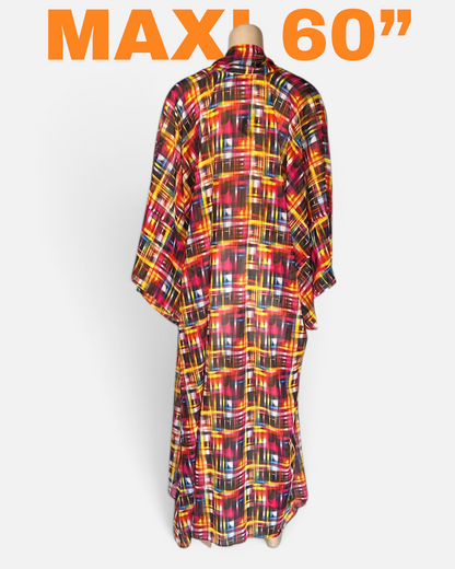 Neon Wreckage Caftan