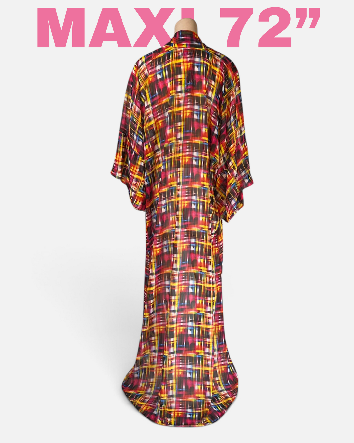 Neon Wreckage Caftan