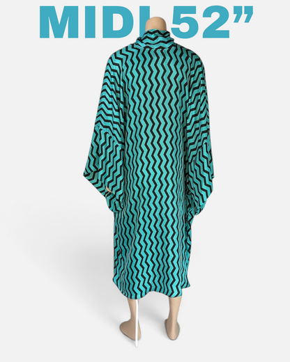 Retro Ripple Caftan