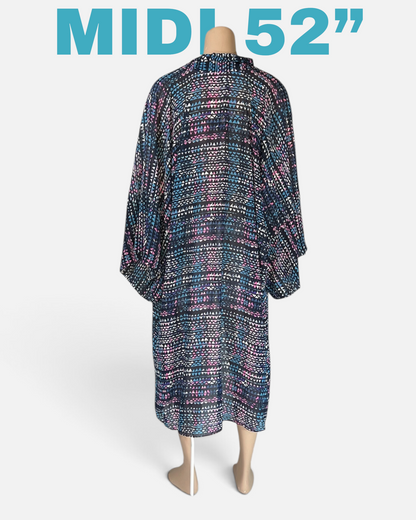 Stained Glass Fractal Caftan