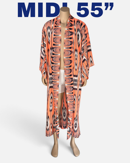 Static Ember Caftan