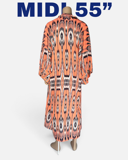 Static Ember Caftan