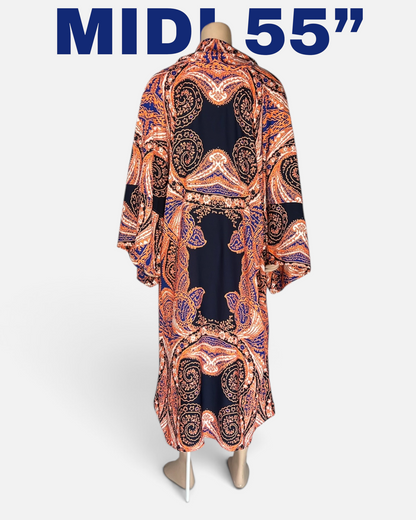 Sultan's Ember Caftan