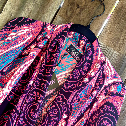 Sultan's Ember Caftan — Midnight Rose