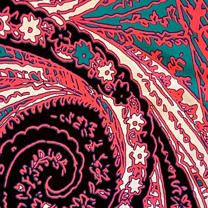 Sultan's Ember Caftan — Midnight Rose