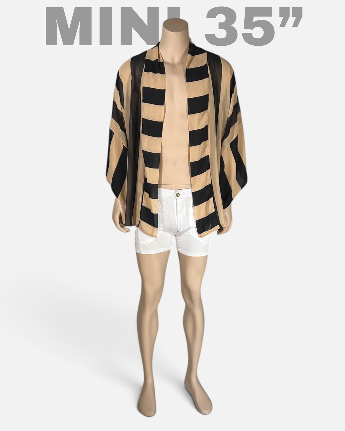 Toasted Caramel Stripes Caftan