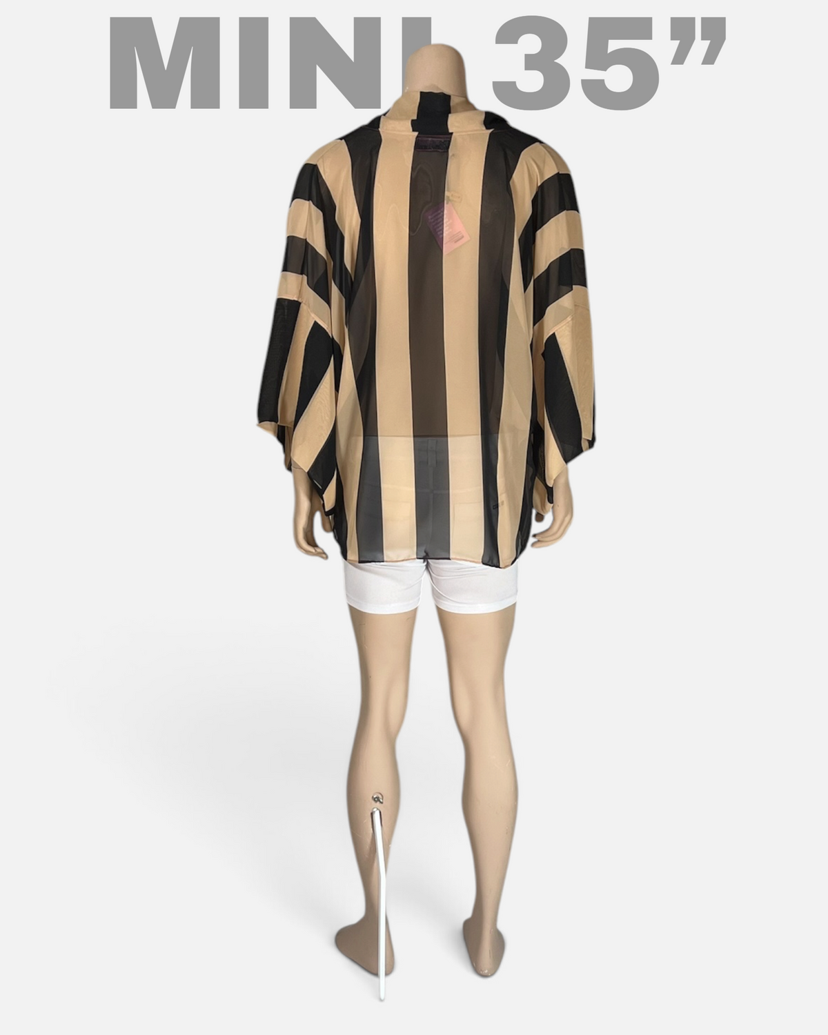 Toasted Caramel Stripes Caftan
